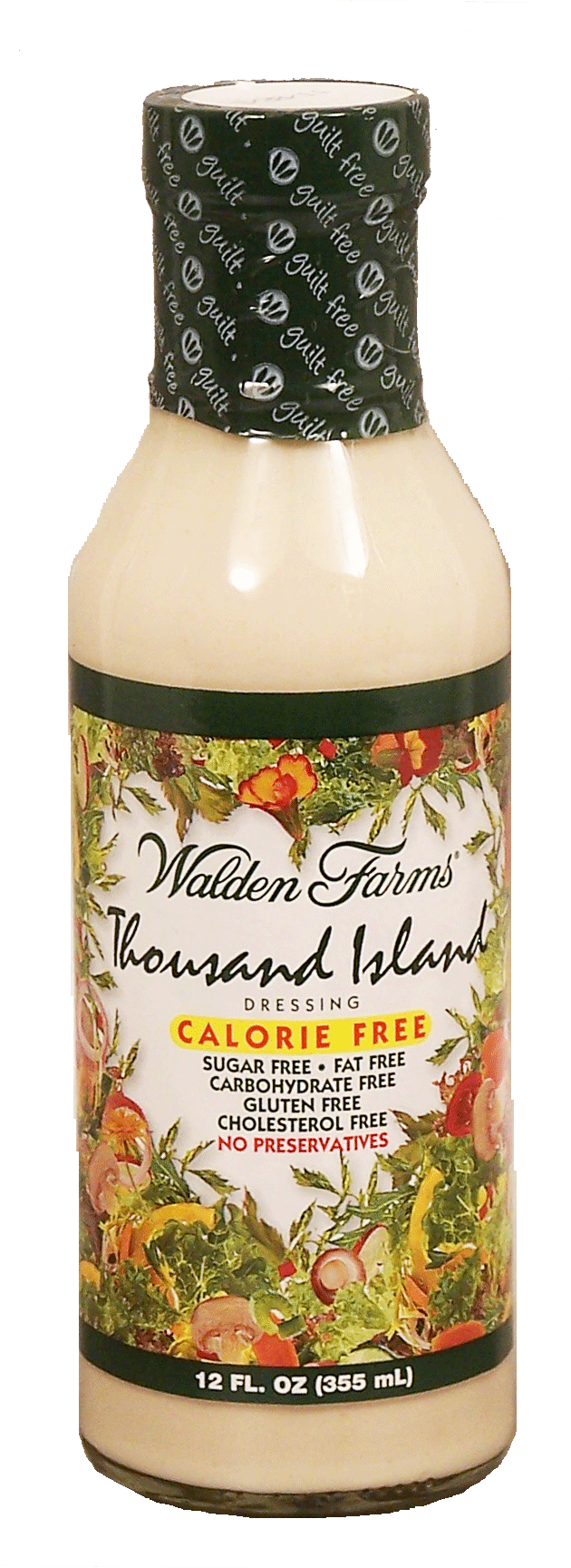 Walden Farms  thousand island dressing, calorie free, carb free, sugar free, fat free, gluten free Full-Size Picture